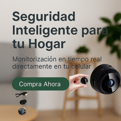 Mini Cámara Espía: Seguridad en la Palma de tu Mano