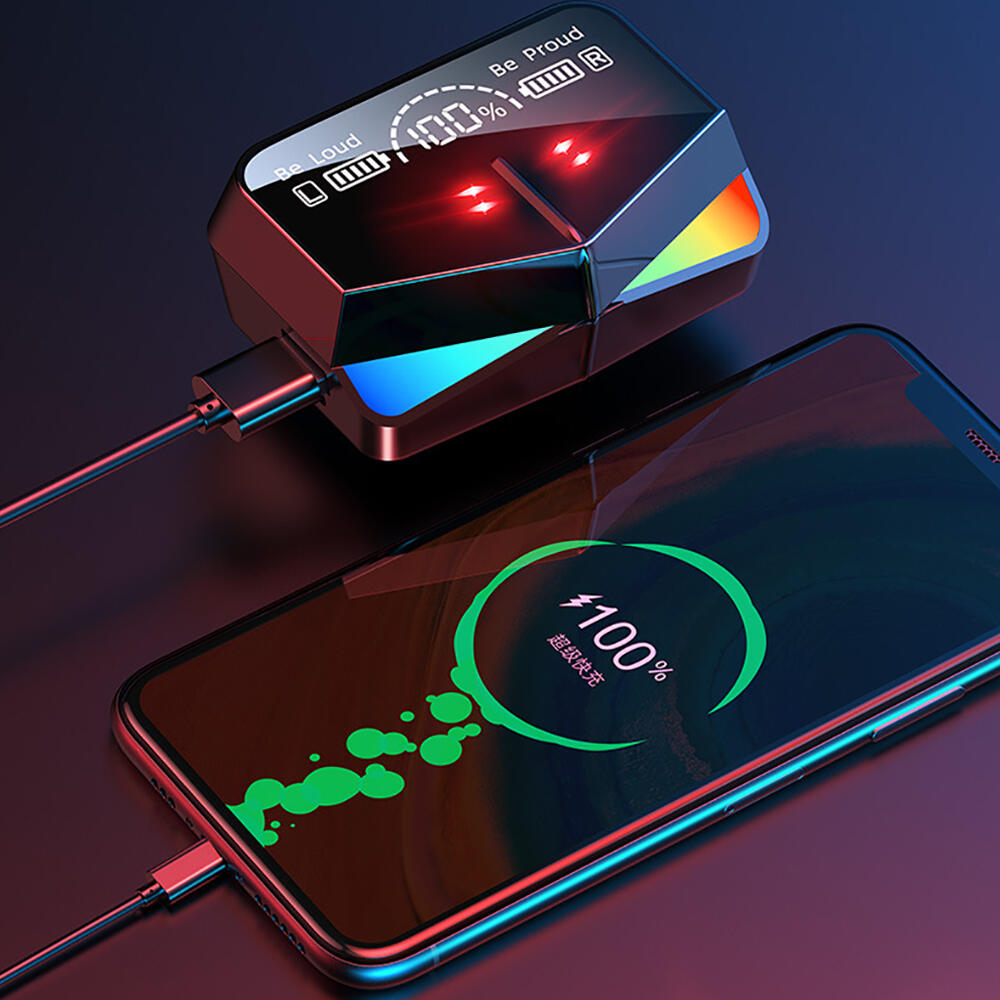 Auriculares con Graves Profundos y Estuche Inteligente