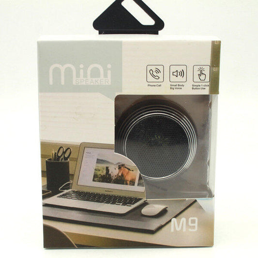 Mini Altavoz Bluetooth M9: Sonido Potente en tu Bolsillo