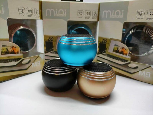 Mini Altavoz Bluetooth M9: Sonido Potente en tu Bolsillo